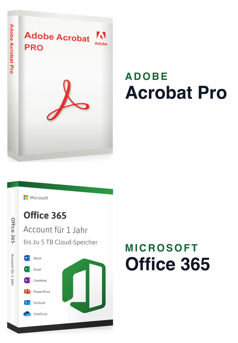 Office 365 Account + Adobe Acrobat Pro