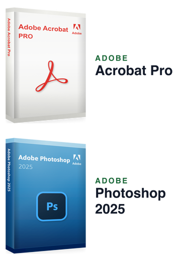 Adobe Acrobat Pro 2025 + Photoshop 2025