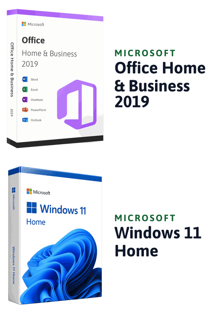 Microsoft Windows 11 Home + Microsoft Office 2019 Home & Business