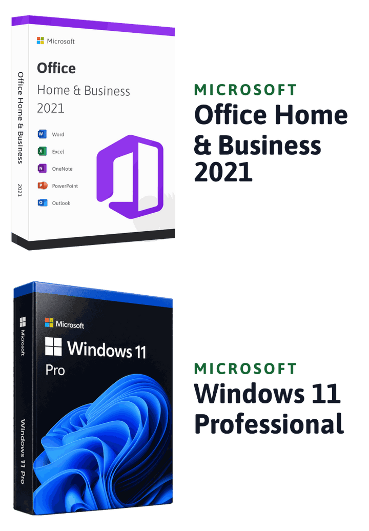 Microsoft Windows 11 Professional + Microsoft Office 2021 Home & Business