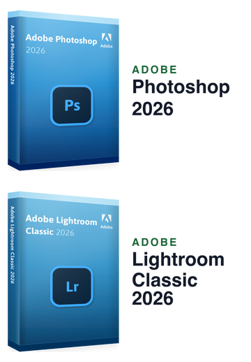 Adobe Photoshop 2026 + Lightroom Classic 2026